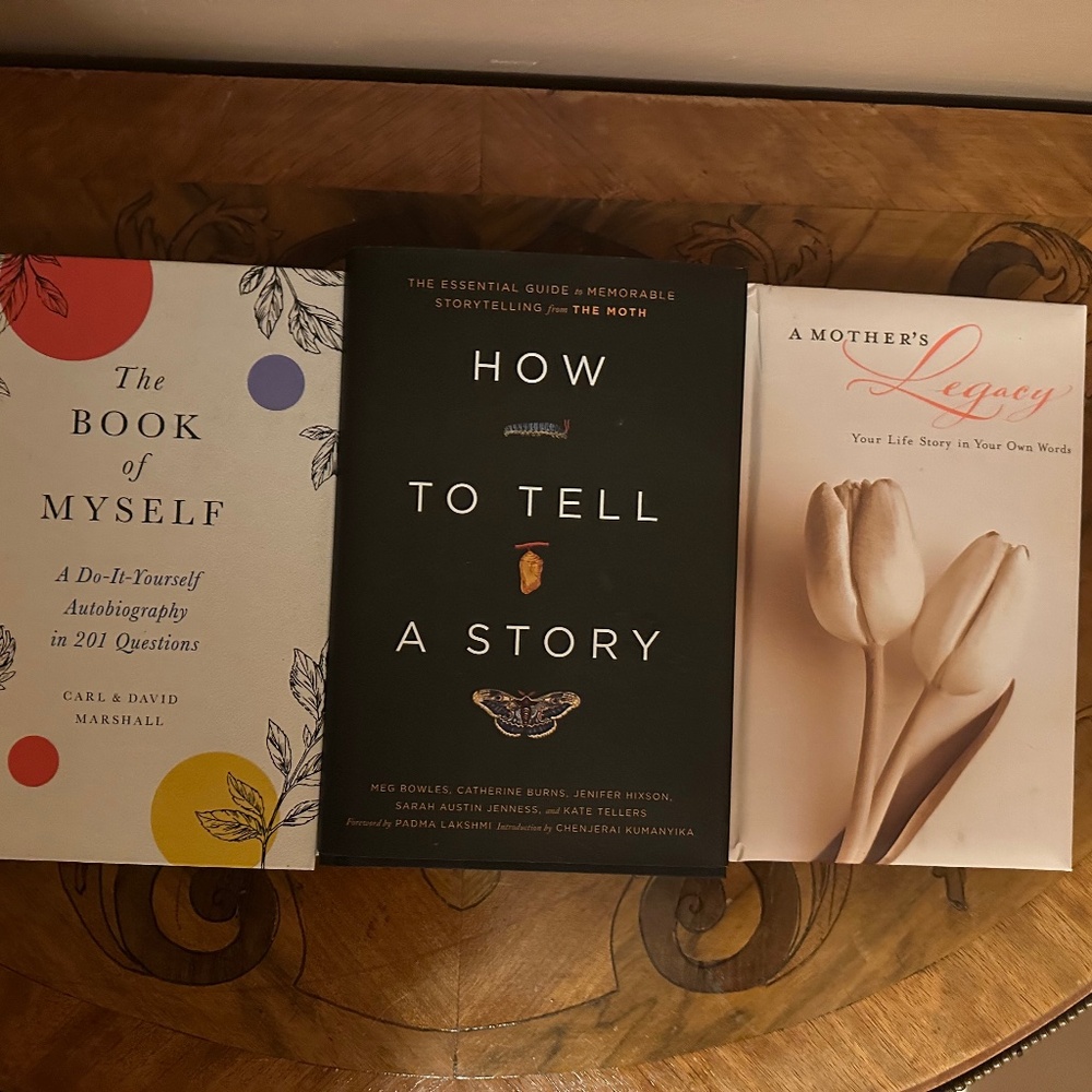Bundle of Three (3) Books -- Crafting Your Life Story -- Excellent Condition!!!